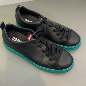 Camper Black and Teal Sneakers